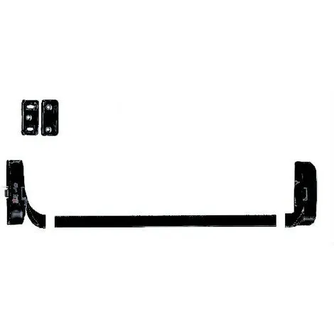 ISEO CAVERS 2 Supports IDEA Barre + 1 Mécanisme H/B + 1 Gache Et Cales D'épaisseur ISEO - Noir - Non Coupe Feu - 9414000505 - Noir 2 ISEO CAVERS 2 Supports IDEA Barre + 1 Mécanisme H/B + 1 Gache Et Cales D'épaisseur ISEO - Noir - Non Coupe Feu - 9414000505 - Noir – Image 2