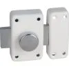 ISEO CAVERS Verrou City 25 à Bouton Pêne 110 Mm Varié Finition Blanc - ISÉO