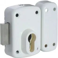 ISEO CAVERS Verrou à Cylindre Blanc - Arnov - Iséo