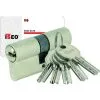 ISEO CAVERS Cylindre Double IS-R6 Iseo - 5 Clés Réversibles - Varié - 30x35 - Laiton Nickelé