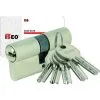 ISEO CAVERS Cylindre Double IS-R6 Iseo - 5 Clés Réversibles - Varié - 30x60 - Laiton Nickelé