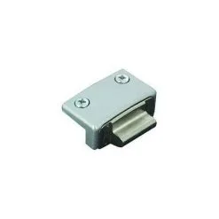 ISEO CAVERS Gâche Réglable Haute Ou Latérale ISEO Pour Idea Base Ou Push - Profil PVC - Gris Alu - 94100157 - Alu