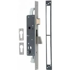 ISEO CAVERS Serrure à Larder - Axe à 30 Mm - Pêne Dormant Basculant Et 1/2 Tour - Iséo