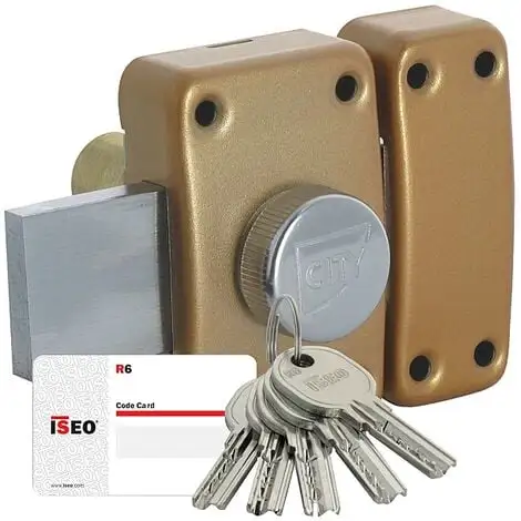 ISEO CAVERS Verrou ISR6 Sentrouvrant Sur N AGL009726 - Marron Bronze 1 ISEO CAVERS Verrou ISR6 Sentrouvrant Sur N AGL009726 - Marron Bronze