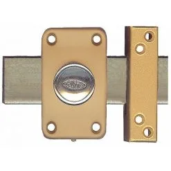 ISEO CAVERS Verrou ISEO City 25 Pour Huisserie Métallique Verrou Varié Gâche Pour Huisserie Métallique - Poli