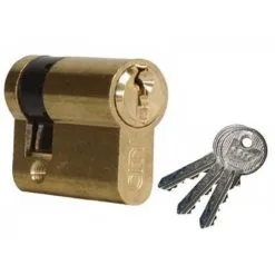 ISEO CAVERS Demi-cylindre Varié City ISEO 30x10mm Laiton Poli - 520930105