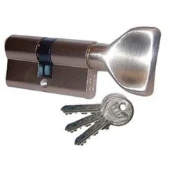 ISEO CAVERS Cylindre à Bouton CAVERS ISEO 30x30mm - Laiton Nickelé - Varié V03 KCF005503 - 525930329V03