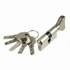 ISEO CAVERS Cylindre Cavers ISEO City ISR6 - Bouton - Varié - Nickelé - 30B X 70 Mm