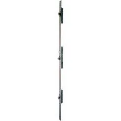 ISEO CAVERS Serrure 3 Points Multiblindo Inox ISEO Pêne Réversible - Têtière U 1860x24x6 - Axe 30 - 795101302