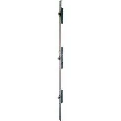 ISEO CAVERS Serrure 3 Points Multiblindo Inox ISEO Pêne Réversible - Têtière U 1860x24x6 - Axe 35 - 795101352