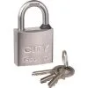 Cadenas Anse Inox - Corps Nickelé Satiné Et Joint D’étanchéité Iseo City Type Varié Série City 30 Longueur A (mm) 30 Longueur B (mm) 28 Longueur C (mm) 17 Longueur D (mm) 5 Longueur E (mm) 15