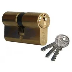 ISEO CAVERS Cylindre City ISEO 40x40mm Laiton Poli - Variure V05 KCF001921 - 520940427V05